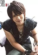 D-BOYS / Yuichi Nakamura (Taichi Yaku) / Sitting / Costume Black / Both Hands / D-BOYS STAGE 2009 "Raven ~ KARASU ~ 10"