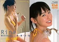 101 : Rina Akiyama / hot stamping Card / Rina Akiyama Trading Card BOMB CARD LIMITED 2007