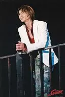 KinKi Kids / Koichi Domoto / Live Photo / Costume White / Pants Camouflage Pattern / Handrail / Double Layered / Eye Left / 2L Size / Endless SHOCK