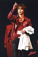 KinKi Kids / Koichi Domoto / Live Photo / Above Knee / Costume Red / fingers of the right hand Stand / Left Letter / With Jacket / 2L Size / Endless SHOCK