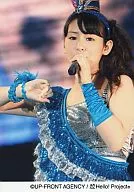 Berryz Kobo / Risako Sugaya / Live Photo / Bust Up / Costume Blue / Silver / Left Hand Microphone / Right Hand Side / Official Official photo