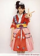 Berryz Kobo / Risako Sugaya / Kneecap / Costume red silver pink / Left hand piece / Background white / 2L size / Official Official photo