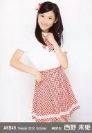 Miki Nishino / Above-Knee, Right-Hand Hip / Theater Trading Official photo Set 2012. October