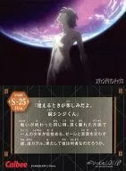S-25：「逢えるときが楽しみだよ。碇シンジくん」 