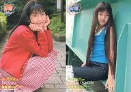 007 : Juri Ihata and Natsuki Okamoto / Regular Card / YC Original Trading Card Sakidori Musume Act. 2 Young Champion