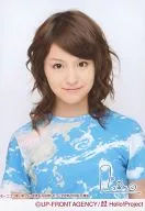 Berryz Kobo / Risako Sugaya / Bust Up Shirt Light Blue / Mouth Closed / Print with signature / Morning Musume Atsuchii Let the earth cool. Cultural Festival 2006 in Yokohama / Official Official photo