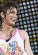 Arashi / Matsujun / Live Photo / / tank top white pink / eye right "SUMMER TOUR 2007 FINAL Time - コトバノチカラ -" venue limited / official Official photo