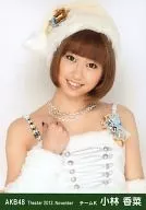 Kana Kobayashi / upper body / right hand fist / theatre trading Official photo set 2012. November