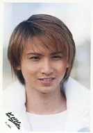 Kinki Kids / Koichi Domoto / Face Up, Costume White, Background White / Official Official photo