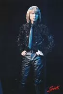 Kinki Kids / Koichi Domoto / Live Photo / Above Knee / Costume Black / Both Hands Waist / 2L Size / Background Black / SHOCK is Real Shock