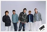 TOKIO/5 People / Horizontal, Center Nagase, Kokubu Both Hands Pocket, Nagase Right Hand Par, Camera Eye View, Background White / Official Official photo