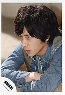 Arashi / Kazuya Ninomiya / Bust up / Denim Jacket / Pair of Hands / Left Eye / Official Official photo