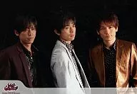 V6 / Sakamoto / Inohara / Nagano / Horizontal / Suit / Black background / Upper waist / johnny's web / 20th Century / Official Official photo