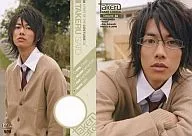 Costume 04 : Takeru Satoh / costume card (/ 900) / Takeru Satoh first trading card