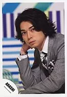 Arashi / Matsujun / Bust up / Costume gray white / Right hand face / Left facing / Official Official photo