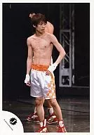 KAT-TUN / Yuichi Nakamaru / Whole Body, Upper Body Naked, Trunks, Left Hand Waist, Right Eye, Behind / Official Official photo
