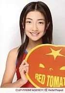 Berryz Kobo / Yurina Kumai / Bust Up / Tank Top Red / Hand Board 「 RED TOMATO 」 / Official Official photo