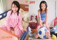 532 : Ayamu koike / Magazine "pure ^2" Appendix Trading Card