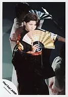 Hey! Say! JUMP / Ryosuke Yamada / Live Photo / Above Knee / Black Costume / Folding Fan on Right Hand / Front View / Official Official photo