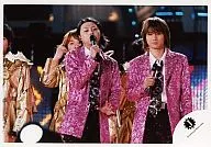 Kinki Kids/堂本光一·堂本刚/现场照片·横型·上半身·服装粉色黑色·堂本刚左手Pa/正式生写真