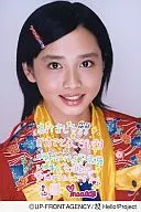 Berryz工房/须藤茉麻/丰胸·装红·黄·带信息·明信片尺寸/正式生写真