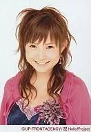 Morning Musume / Natsumi Abe / Bust Up Costume pink, Smile, Background white, 2 / Official Official photo