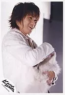 KinKi Kids/堂本光一/上半身衣服白色，抱猫，向右，笑脸/正式生写真