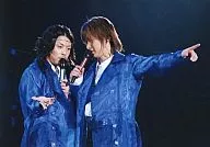 Kinki Kids / Tsuyoshi Domoto, Koichi Domoto / Horizontal, Upper body, Costume Blue / Official Live Photo