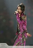 Arashi / Matsujun / Live Photo / Knee-High / Costume Purple / Right Hand Microphone / Body Left Facing / Glasses / 2007-2008COUNTDOWN CONCERT/Johnny's web /