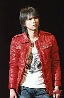 KinKi Kids / Koichi Domoto / Live Photo / Above Knee / Costume Red Jacket / White Inner / Necklace / Eye Line Right / Jeans / 2L Size / Endless SHOCK