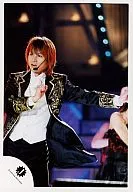 Kinki Kids / Koichi Domoto / Live Photo / Above Knees / Costume Black and White / Both Hands Fist / Left Hand Spread / Right Chest / Official Official photo