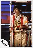 SeXyzone / Ken Nakajima Jin / Costume White. Gold, Above Knee, Left Hand Mike Gondola Live Photo / Official Official photo