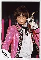 SeXyzone / Ken Nakajima / Costume Pink / Upper Body / Left Hand Microphone / Live Photo / Official Official photo