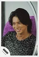 Arashi / Matsujun / Upper Body / Shirt black / Sofa purple / 5 x 10 / Official Official photo