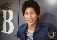 Kansai Johnnys Jr. / Takahiro Hamada / horizontal, bust up, denim jacket / "Kansai Johnnys Jr. Spring Vacation Special Concert 2012" / official Official photo