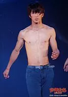 Kansai International Johnnys Jr. / Takahiro Hamada / Knee-high, Jeans, Upper-body Naked /' Boys Without Lattice' / Official Official photo