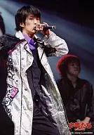 Kansai International Johnnys Jr. / Takahiro Hamada / Live Photo / Knee-Top / Costume Silver / Left Hand Microphone / "Boys Without Lattice Prison" / Official Official photo