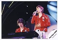 Hey! Say! JUMP / Kei Inoo / Hirota Yabu / Live Photo / Horizontal / Red Costume / Keyboard / Official Official photo