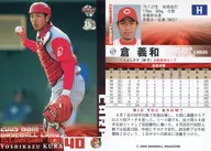 429 : Yoshikazu Kura' Hiroshima Toyo Carp'