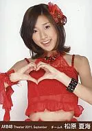 Natsumi Matsubara / Upper body, hands and arms Heart / Theater Trading Official photo Set 2011. September