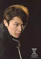 Kanjani Eight / Akihiro Yasuda / Costume Black / Background Black / Eye Side / Kanjani Eight DOMECONCERT2009-2010