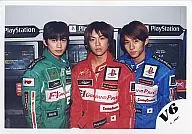 V6 / Morita-Miyake-Okada / Horizontal / Upper body / F1 racer costume / Rear TV / Official Official photo