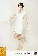 Reina Matsui / Whole Body / Bent Left Foot / Cat Mimi Costume / Official Official photo / 2011.09