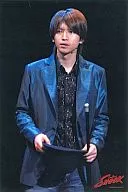 Tadayoshi Okura / Knee-High / Blue Jacket / Hand stick / Stage "Endless SHOCK" / 2L size Official photo