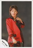 KAT TUN / Yuichi Nakamaru / Right Hand Microphone / left wrist / Red Jacket / Official Official photo