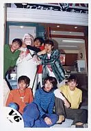 V6/6人/3人座り/カーネル人形/公式生写真