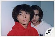 Kinki Kids/堂本光一·堂本剛/堂本剛紅色衛衣/後堂本光一/官方生寫真