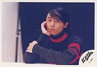 KinKi Kids / Domoto Go / Red and Black Sweater / Camera Line / Official Official photo
