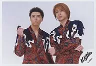 KinKi Kids/堂本光一·堂本刚/红黑的服装/刚右手拳/官方生写真