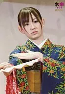 小嶋陽菜/着物/右手扇子/上半身/DVD「ネ申テレビSPECIAL」特典生写真
